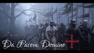 Templars singing and marching in the rain  Da pacem Domine [upl. by Marieann]