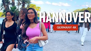 🇩🇪 Hannover Maschseefest Germany Walking Tour  4K 60fps HDR [upl. by Naynek]