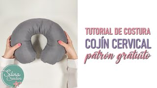 Cojín cervical  Tutorial de costura  patrón gratuito [upl. by Ris185]