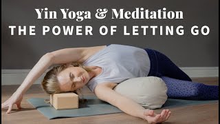 2507 Yin amp Meditation The Power Of Letting Go – Stine Lethan Teaser [upl. by Ymmas]