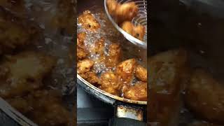 Crispy Chicken pakora trending youtubeshorts ytshorts reels shorts viralshort trendingshorts [upl. by Bernadene]