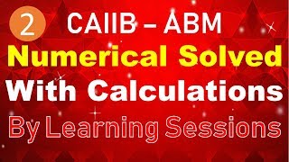 CAIIB ABM Case Study Numerical Problems Solved Bonds YTM Zero Coupon Bond [upl. by Hastie]