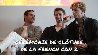 Cérémonie de clôture du premier jour de La French Con 2 [upl. by Lehplar847]