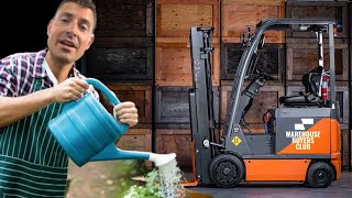 How to Charge and Water a Forklift Battery [upl. by Boiney117]