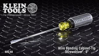 Wire Bending Cabinet Tip Screwdriver 6 [upl. by Volin]