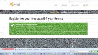 Avast Internet Security 2013 1 Year license keyFree Avast Antivirus [upl. by Eiramanitsirhc]