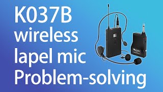 Tutorial on FIFINE Wireless Lavalier Microphone K037037B [upl. by Salomo]