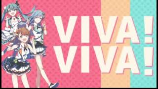 Viva Viva Happy featuring MORE MORE JUMP and Hatsune Miku [upl. by Lugar]