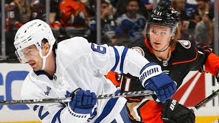 Maple Leafs suffer fourth straight loss against Anaheim Ducks in OT [upl. by Initof]