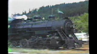 449 OPampE  19 STEAM TRAIN movie FREIGHT PAINT pacing by mill on the OREGON PACIFIC amp EASTERN [upl. by Romeo358]