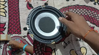 Classic 6 inch Subwoofer Unboxing  6 inch Subwoofer Bass Testing [upl. by Ackerman]