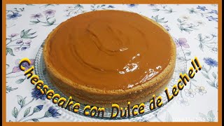 Cheesecake Dulce De Leche IMPERDIBLE🤪 [upl. by Eralcyram775]