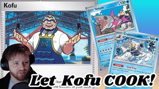 VELUZA And CRABOMINABLE Get Huge Boost From KOFU  Scarlet amp Violet  Stellar Crown  PTCG Live [upl. by Tyika]