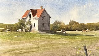 9 Minute Watercolor Tutorial for Absolute Beginners  Start Painting Today [upl. by Ydaf]