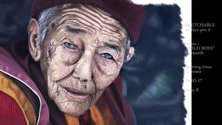 Tibetan monk  Speed Painting sketchable surface pro 4  ratus artwork [upl. by Herring]