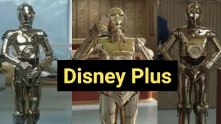 C3PO in Disney Plus shows [upl. by Lamrej931]