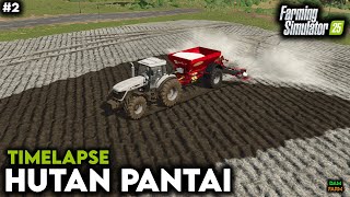 Buying a fertilizer spreader liming amp canola harvest contracts  FS25 Timelapse Hutan Pantai  2 [upl. by Khorma]