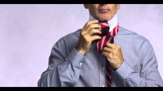 How To Tie A Tie  HalfWindsor Knot  Brooks Brothers [upl. by Donielle]