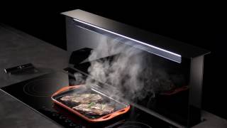 Zaira  Airone Kitchen Hoods  Downdraft [upl. by Dlareg]