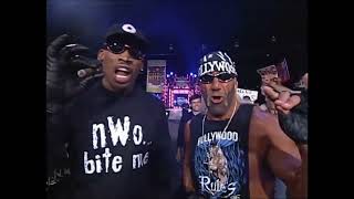 Hollywood Hogan and Dennis Rodman Entrance [upl. by Akined363]