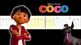 Disneys Coco  Remember Me Guitar Tabs Tutorial [upl. by Ayifas]