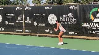 Aspen Schuman 2024 ITF J300 Pan Am Final [upl. by Trebreh]