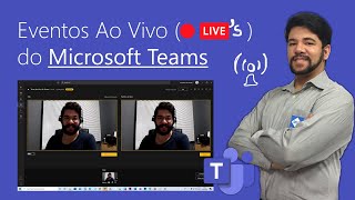 Eventos Ao Vivo Lives do Microsoft Teams [upl. by Clercq]