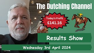 The Dutching Channel  Horse Racing  02042024  Results Show  Catterick amp Kempton Selections [upl. by Naujat]