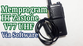 Cara Program HT Zastone V77 via Software [upl. by Currier209]