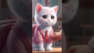 cat catshark animation cartoon catlover cute aiartwork pets kitten chatgpt [upl. by Nazler80]