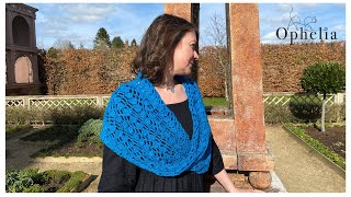 HOW I MADE THIS CROCHT SHAWL  Mobius Shawl Crochet Tutorial  Ophelia Talks Crochet [upl. by Rains]