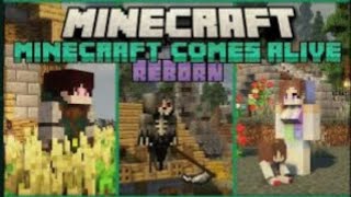 Minecraft Comes Alive Reborn  More Realistic Villagers  Minecraft Mod Showcase  MCA Reborn [upl. by Ahsenauq501]