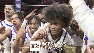 Camden High School wins basketball championship after controversial game [upl. by Eimme]