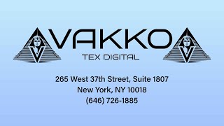 Vakko Tex Digital Textile Design Youtube [upl. by Orodisi30]