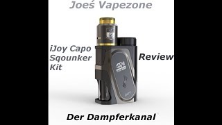 iJoy Capo Squonk Kit „100 Watt“ ohne Upstepper 😤  Akkuträger E  Zigarette 💨😎 [upl. by Mata896]