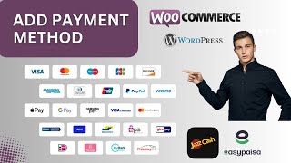 How to Add Payment Methods in WordPress WooCommerce – Easy Steps for Beginners  Class 5 [upl. by Odraleba]