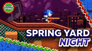 Spring Yard Night  Sonic Studio OST [upl. by Burner492]