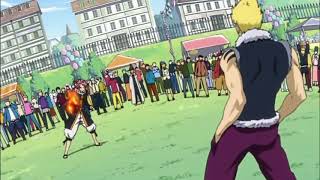 Fairy Tail  Laxus Takes Down Natsu with One Punch [upl. by Si734]