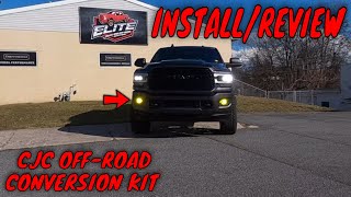 GREAT RAM TRUCK UPGRADE 2019 HD Ram 25003500 Fog Light Swap [upl. by Bridges]