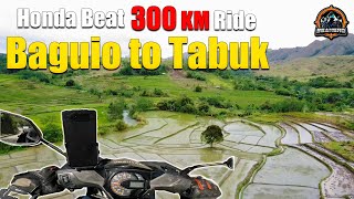 BAGUIO CITY TO TABUK CITY  300 km ride with Honda Beat FI  Province of Kalinga Philippines [upl. by Jesse920]