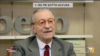 Vittorio Feltri intervistato da Non è lArena Al sud i giornali del nord vendono pochissimo [upl. by Akkeber]