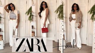 Zara Haul Summer  Autumn 2024 Try on Haul  Whats New in Zara SALE  Must Haves  BY SARV [upl. by Fifine]