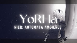 YoRHa Ambience  NieR Automata  Music to Relax and Study [upl. by Phaidra450]