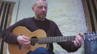 Irish Bouzouki Lesson 1  advanced chord progression [upl. by Vasti]