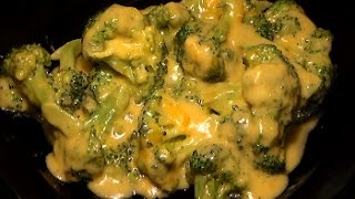 How To Make Cheesy Broccoli Awesome Broccoli With Cheddar Cheese Sauce Recipe [upl. by Braunstein]