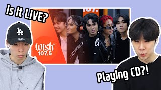 Ppop king  live king  Korean react to SB19 bazinga MV and live on wish bus [upl. by Ruvolo]