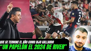 ▶ “UN PAPELÓN EL 2024 DE RIVER”  CRACK DEPORTIVO [upl. by Oakleil]