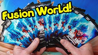 Some More Dragon Ball Super Card Game Fusion World Packs [upl. by Ailimaj441]