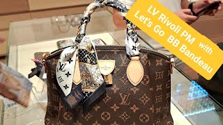 Louis Vuitton  How to Tie a Bandeau  Rivoli PM  Lets Go BB Bandeau [upl. by Obau]