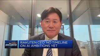 Rakuten developing own large language model for AI CEO says [upl. by Ruskin]